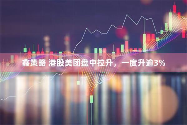 鑫策略 港股美团盘中拉升，一度升逾3%